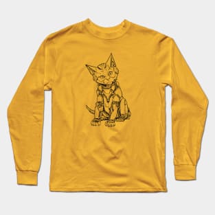 Robo Kitten Long Sleeve T-Shirt